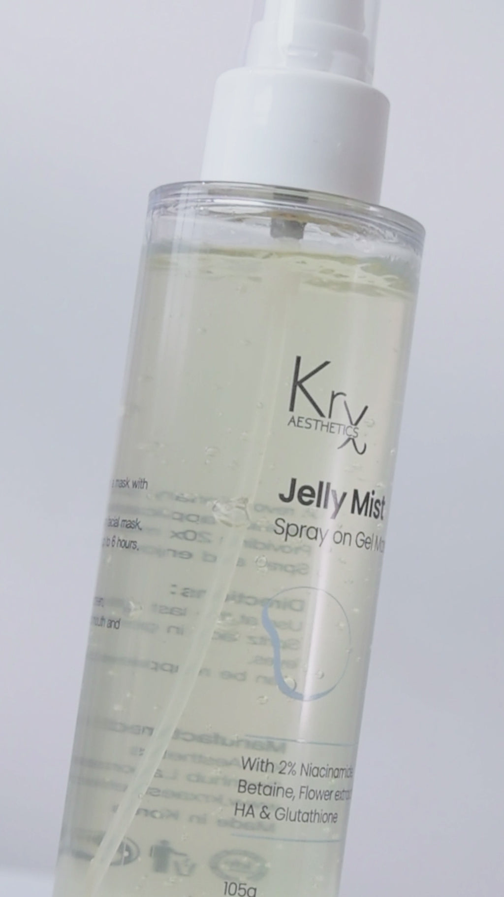 Jelly Mist Spray on Gel Mask