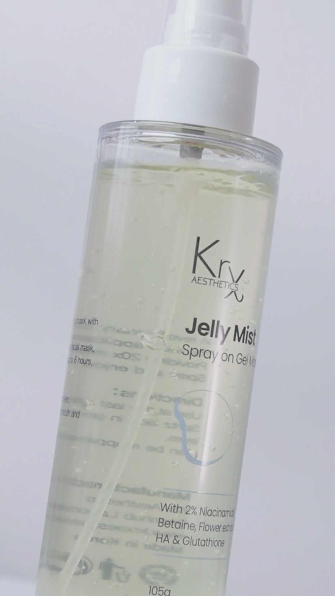Jelly Mist Spray on Gel Mask